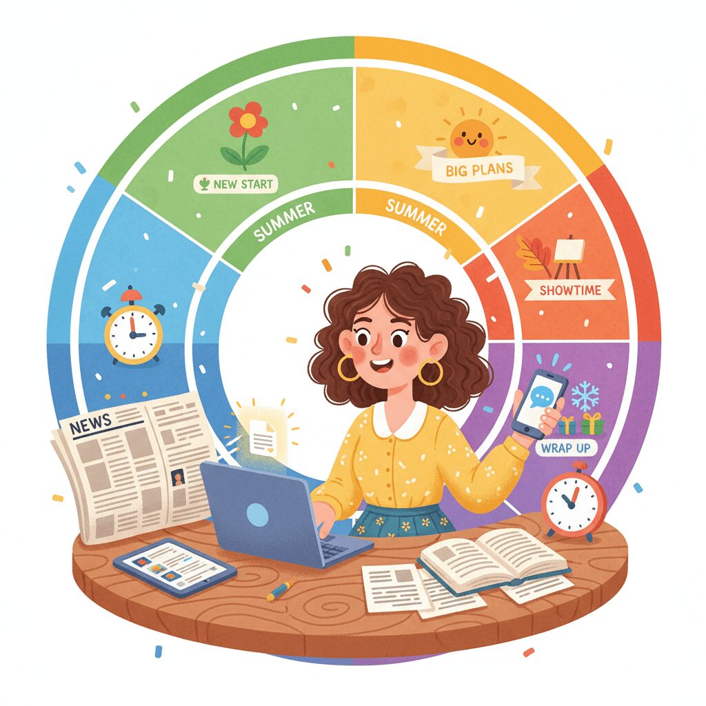 広報担当者のリアルな働き方:1日の流れと年間スケジュール