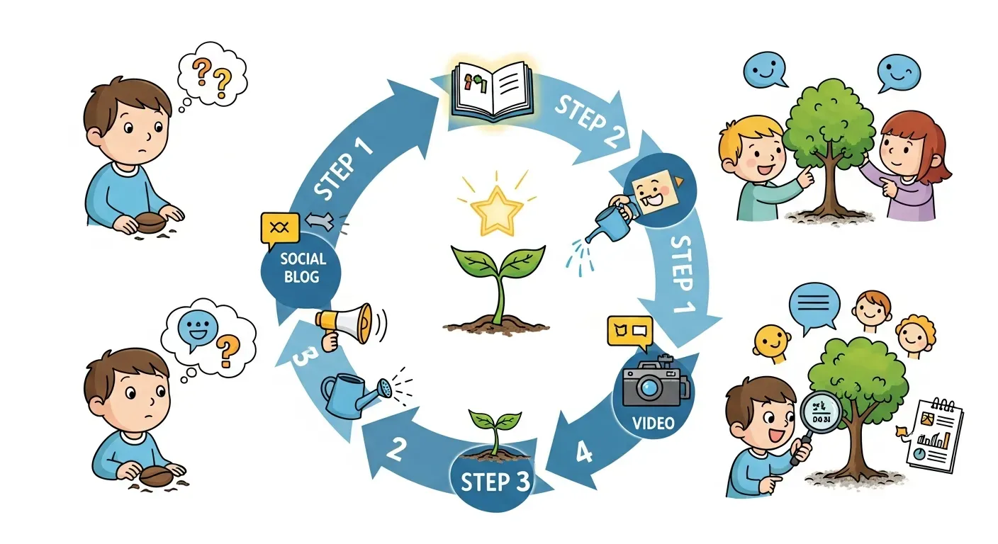 【実践ロードマップ】ファンを育てるコンテンツマーケティング5つのステップ