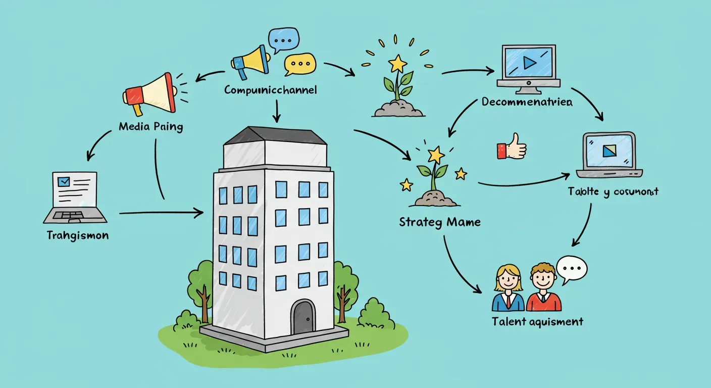 広報戦略とは？経営目標の達成に貢献する活動の設計図