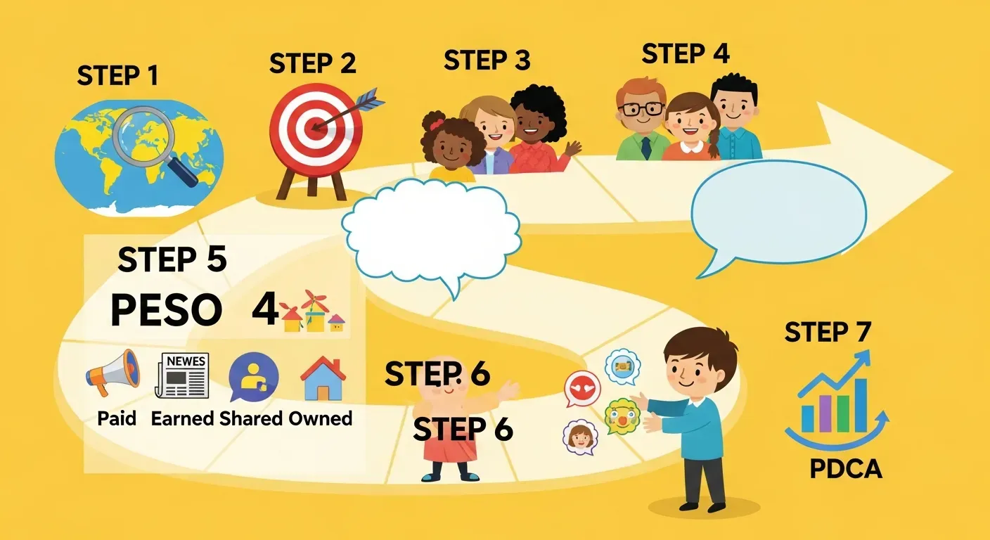 【実践編】PR戦略の立て方｜7つのステップで描くロードマップ