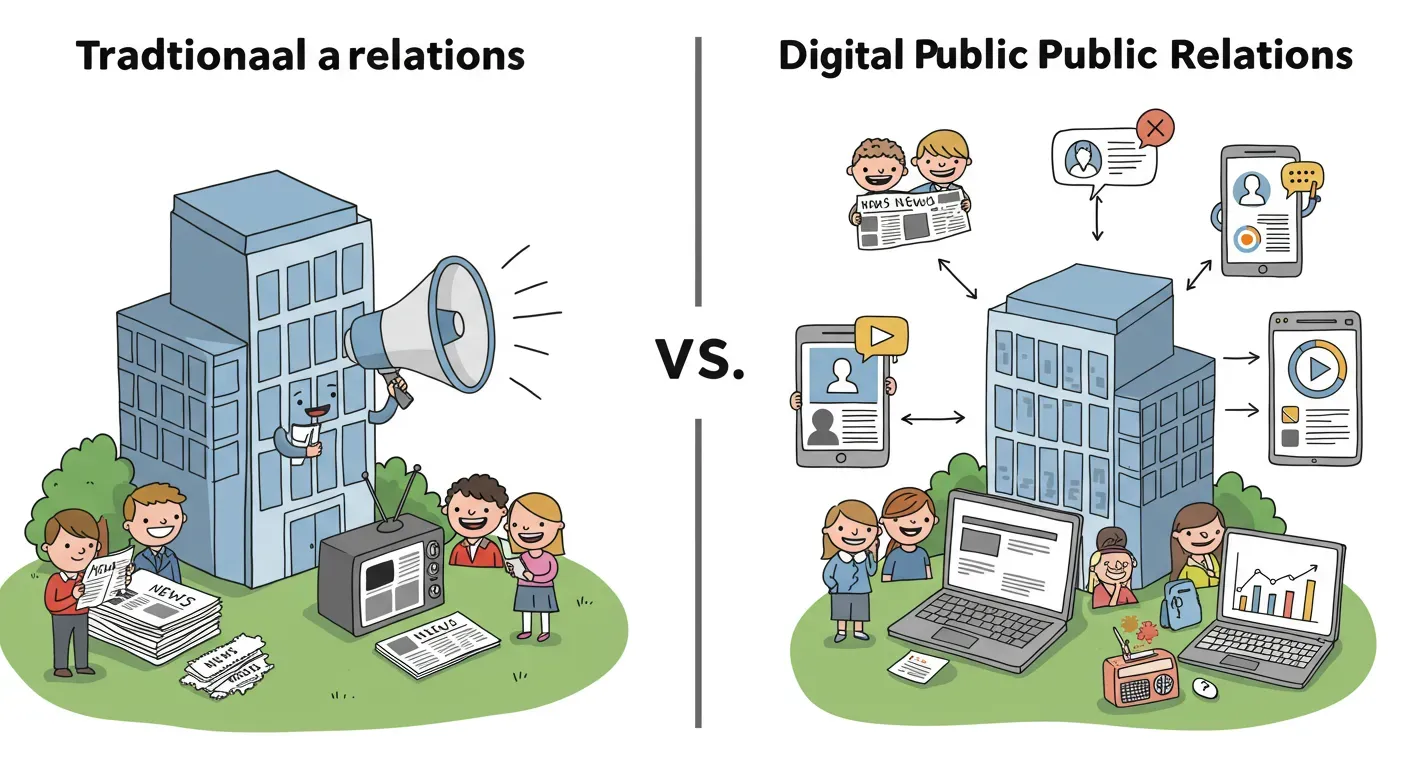 デジタルPRとは?従来の広報との違いを理解する