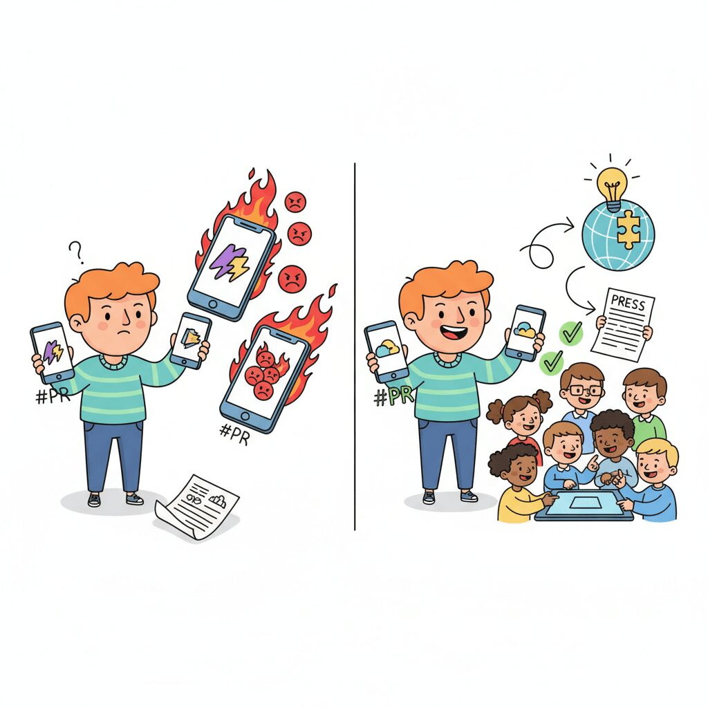 【手法別】よくあるPR失敗事例と具体的な改善策