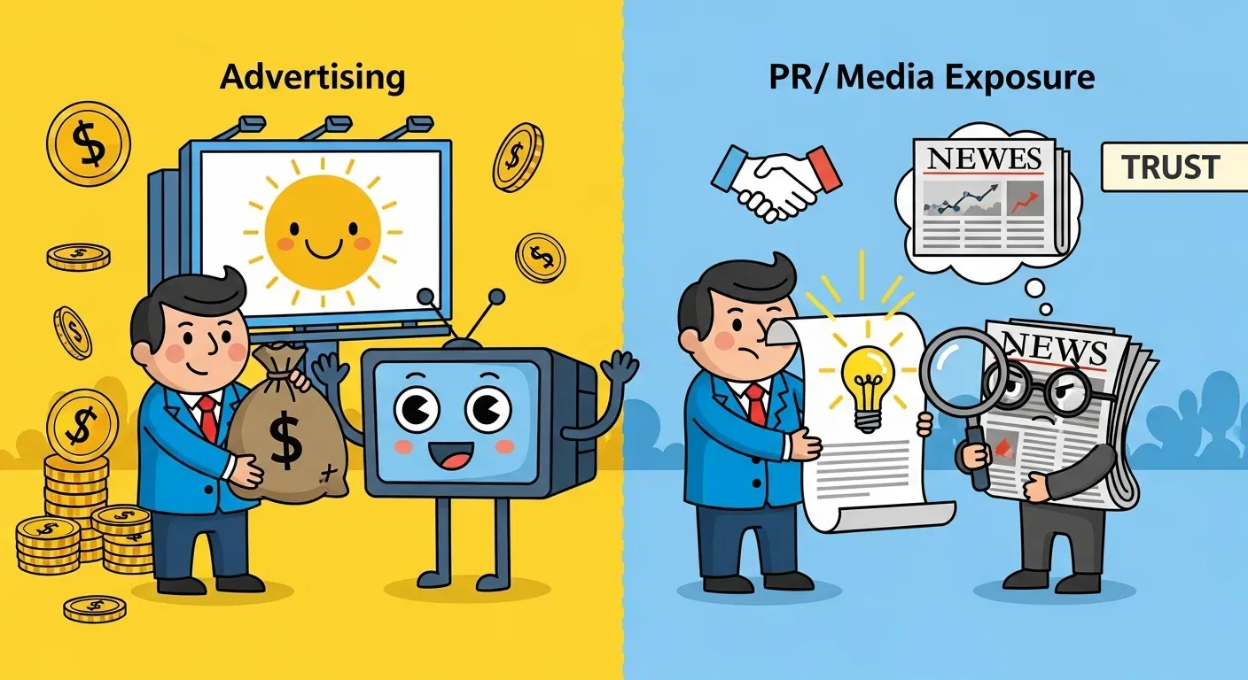 広告とは違う?メディア露出(PR)の基礎知識とメリット・デメリット