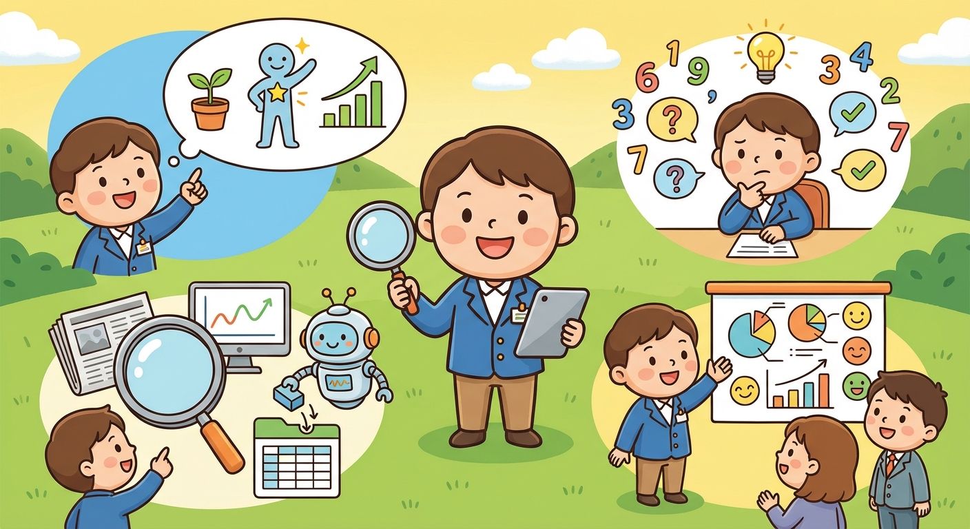 成果を可視化する！効果測定の具体的な進め方4ステップ