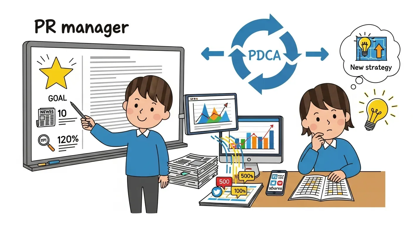 初心者でも迷わない！PR効果測定の具体的な3ステップ